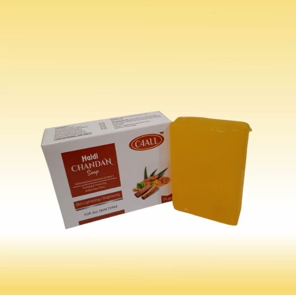 c4all haldi chandan soap