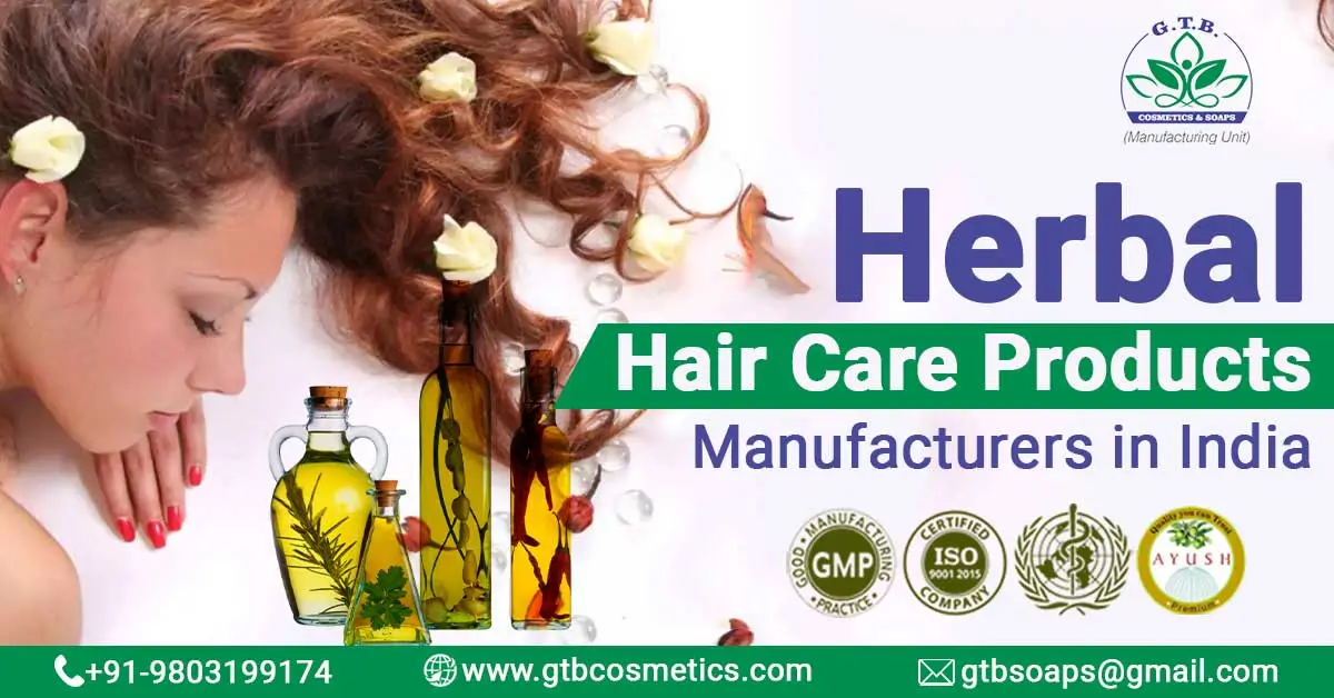 Herbal Hair Care Products Manufacturing Company | GTB Cosmetics & Soaps