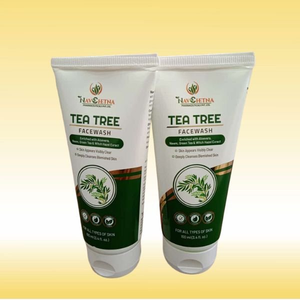 navchetna tea tree face wash