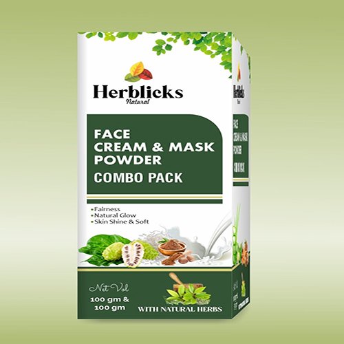 Face Cream & Mask Powder