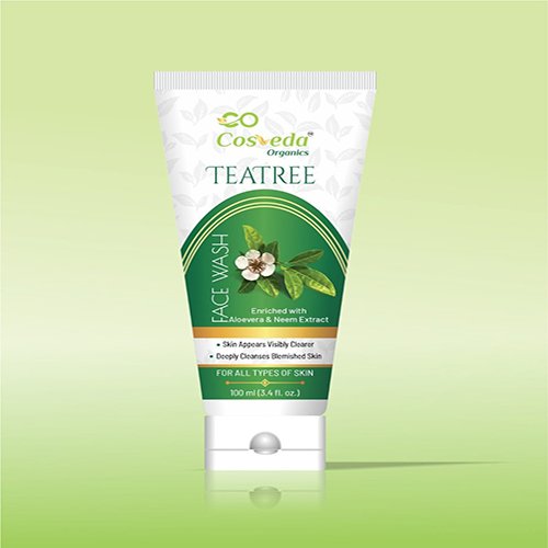 Cosveda Organics Tea Tree Facewash