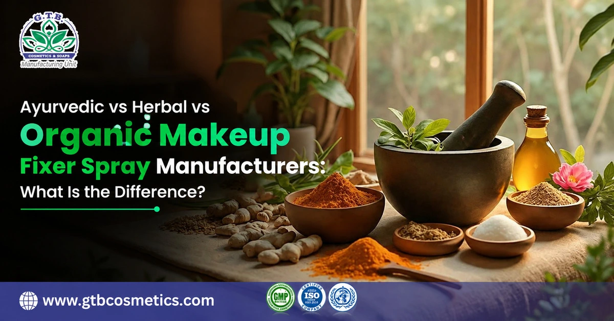 Ayurvedic Makeup Fixer Spray Manufacturer